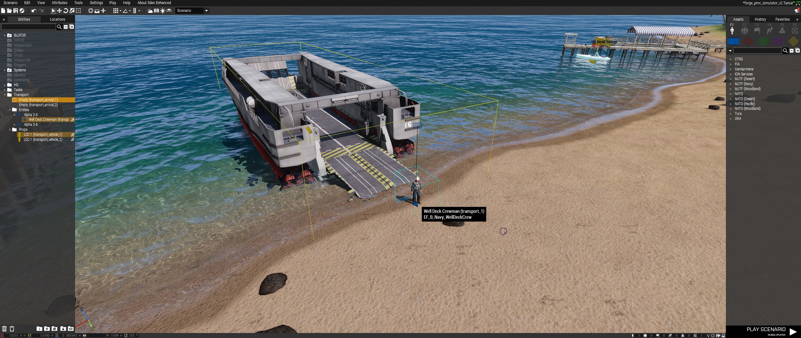 Eden transport location one
