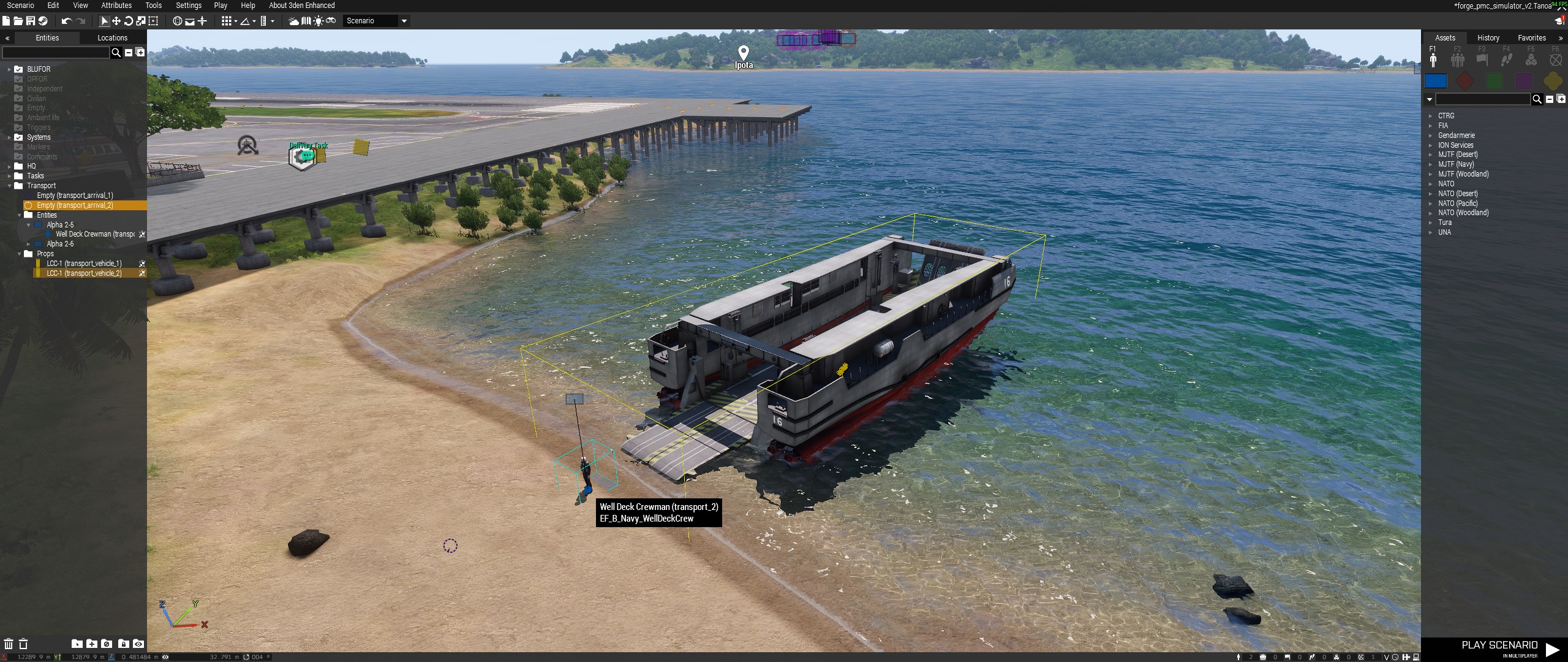 Eden transport location two