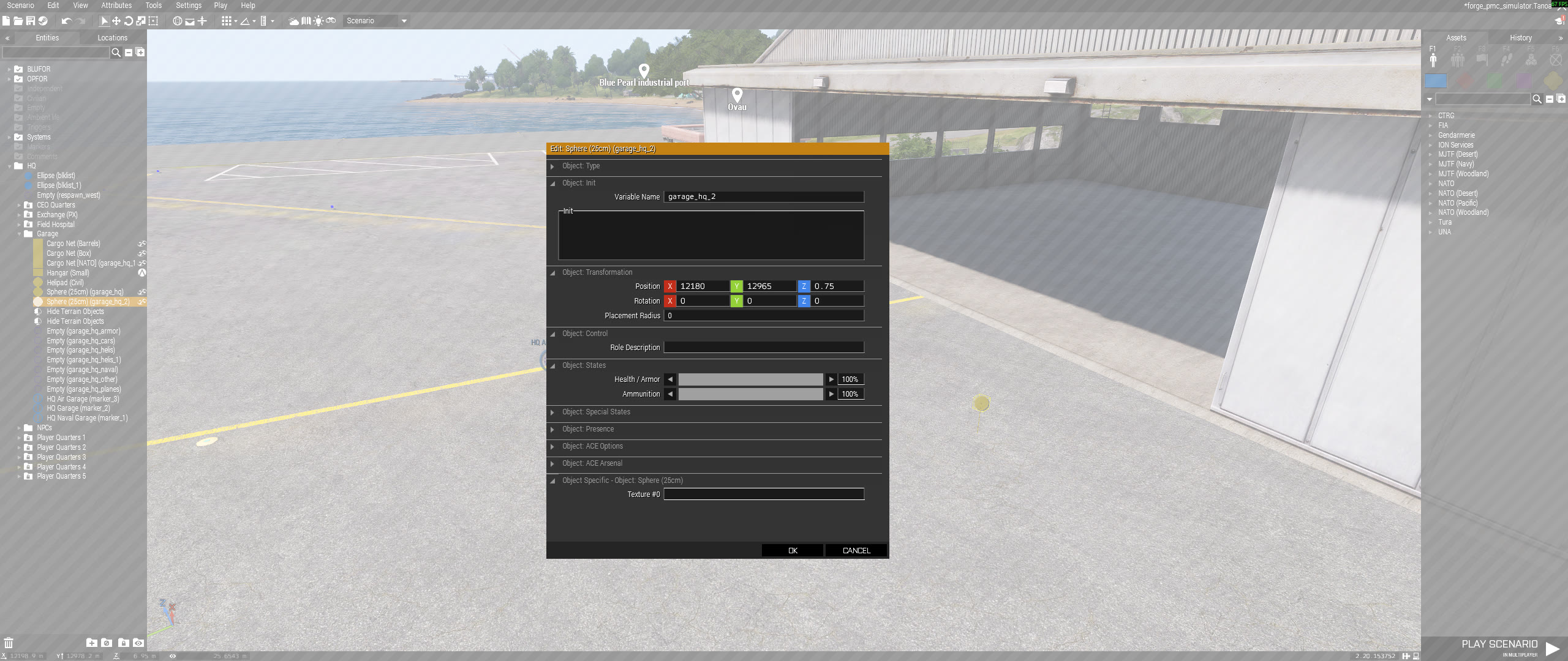 Second garage object variable name
