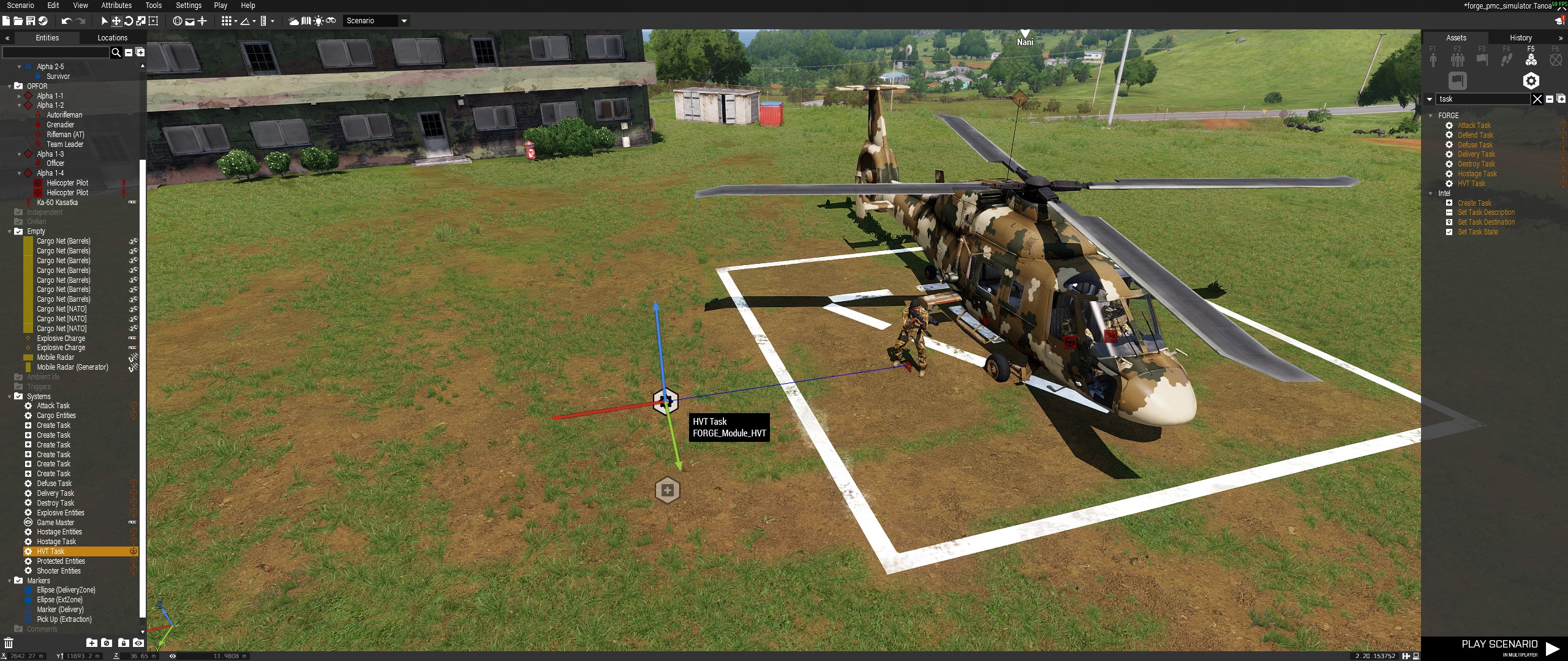 HVT eliminate task module placement